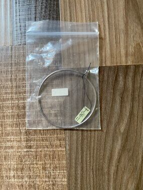 Minimal Silver-Tone Bangle Bracelet for Women 925 Sterling Silver